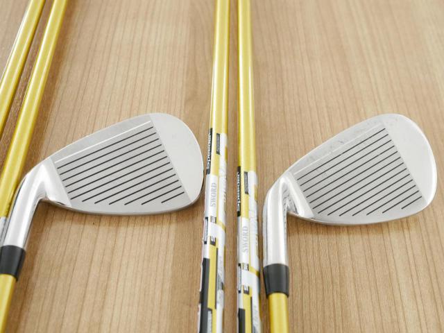 Iron set : Katana : ชุดเหล็ก Katana Sword ATC-589a (หน้าเด้ง) มีเหล็ก 6-Pw,Aw,Sw (7 ชิ้น) ก้านกราไฟต์ Fujikura Speeder 589 Flex R