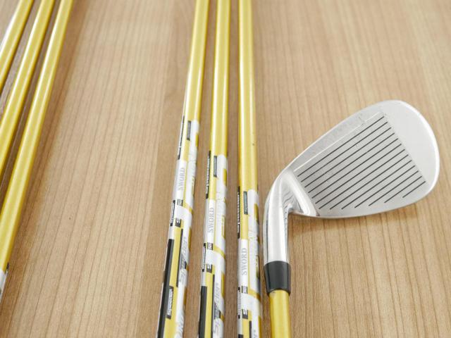 Iron set : Katana : ชุดเหล็ก Katana Sword ATC-589a (หน้าเด้ง) มีเหล็ก 6-Pw,Aw,Sw (7 ชิ้น) ก้านกราไฟต์ Fujikura Speeder 589 Flex R