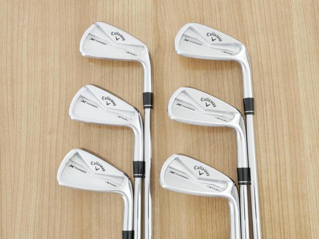 Iron set : Callaway : ชุดเหล็ก Callaway X Forged Star (ออกปี 2024) มีเหล็ก 5-Pw (6 ชิ้น) ก้านเหล็ก NS Pro 950 NEO Flex S
