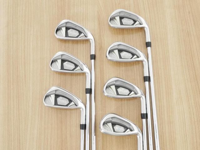 Iron set : Callaway : ชุดเหล็ก Callaway Rogue X CF18 (ออกปี 2018 ตีง่าย ไกลกว่า Rogue ปกติ) มีเหล็ก 4-Pw (7 ชิ้น) ก้านเหล็ก KBS Tour 110 Flex R