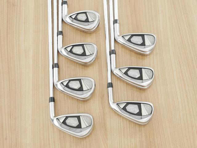 Iron set : Callaway : ชุดเหล็ก Callaway Rogue X CF18 (ออกปี 2018 ตีง่าย ไกลกว่า Rogue ปกติ) มีเหล็ก 4-Pw (7 ชิ้น) ก้านเหล็ก KBS Tour 110 Flex R