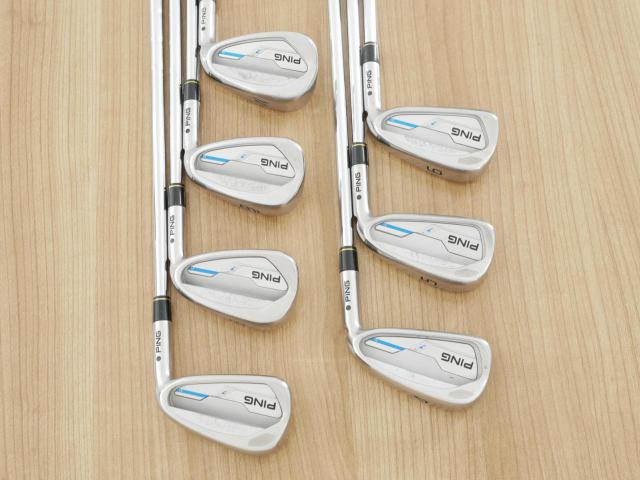 Iron set : Ping : ชุดเหล็ก Ping i Series (ออกปี 2016) มีเหล็ก 4-Pw (7 ชิ้น) ก้านเหล็ก NS Pro Modus 105 Flex S
