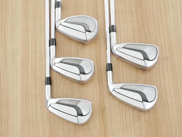 Iron set : Yamaha : ชุดเหล็ก Yamaha Inpres DriveStar Type S (รุ่นล่าสุด ปี 2025 ตีไกลที่สุด ไกลกว่าเหล็กทั่วไป 2 เบอร์ หน้าเด้งมากๆ) มีเหล็ก 7-Pw,Aw (5 ชิ้น) ก้านเหล็ก NS Pro 850 Neo Flex S