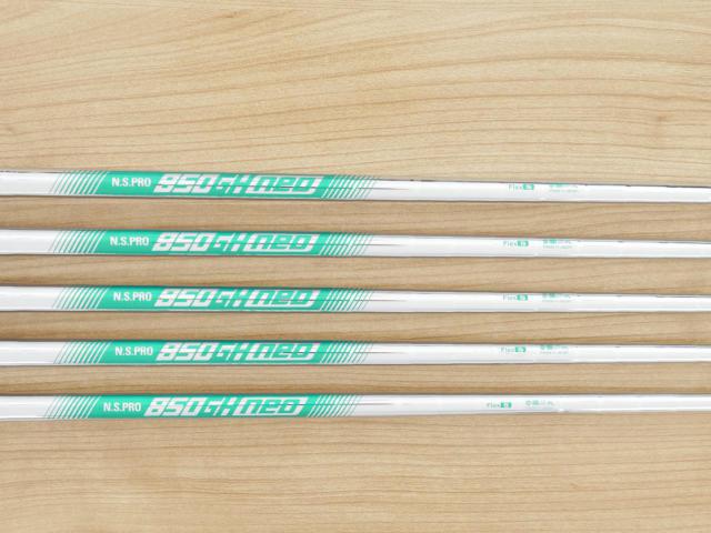 Iron set : Yamaha : ชุดเหล็ก Yamaha Inpres DriveStar Type S (รุ่นล่าสุด ปี 2025 ตีไกลที่สุด ไกลกว่าเหล็กทั่วไป 2 เบอร์ หน้าเด้งมากๆ) มีเหล็ก 7-Pw,Aw (5 ชิ้น) ก้านเหล็ก NS Pro 850 Neo Flex S