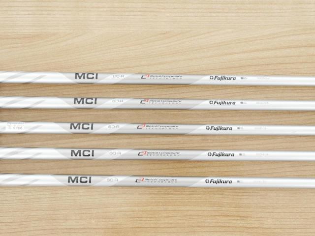 Iron set : Epon : ชุดเหล็ก EPON AF-706S Forged (รุ่นปี 2023 ใบใหญ่ ตีง่าย ไกล) มีเหล็ก 6-Pw (5 ชิ้น) ก้านกราไฟต์ Fujikura MCI 60 Flex R