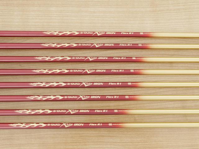 Iron set : Other Brand : ชุดเหล็ก S-Yard X-Lite (เหมาะกับซีเนียร์) มีเหล็ก 5-Pw,Aw,Sw (8 ชิ้น) ก้านกราไฟต์ Flex R1