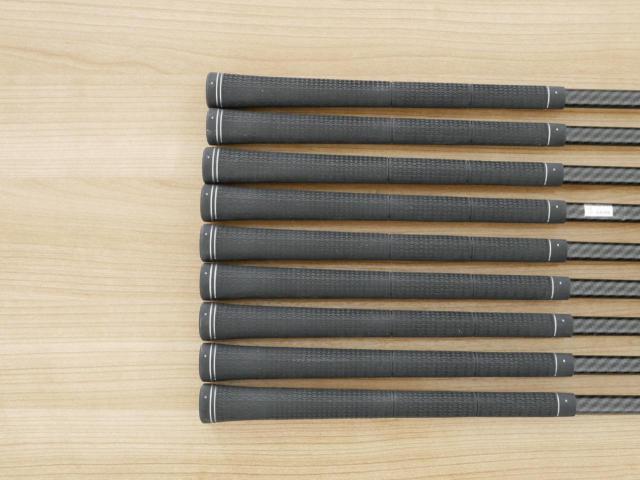 Iron set : PRGR : ชุดเหล็กกระเทย PRGR Super Egg Iron (รุ่นปี 2023 ตัวท๊อปสุด หน้าเด้งเกินกฏ ใช้แข่งไม่ได้ ตีไกลมากๆ) มีเหล็ก 5-Pw,Aw,As,Sw (9 ชิ้น เต็มเซ็ต) ก้านกราไฟต์ Flex SR (M-40)