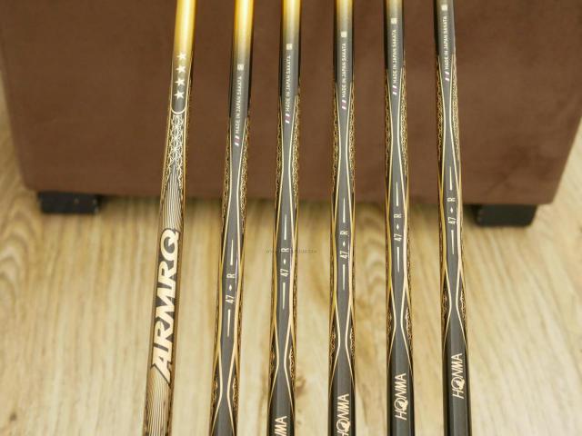 Iron set : Honma : **ก้าน 4 ดาว** ชุดเหล็ก Honma Beres 2020 Forged (ออกปี 2020) มีเหล็ก 6-11 (6 ชิ้น เทียบเท่า 5-Pw) ก้าน ARMRQ (47) Flex R (4 ดาว)