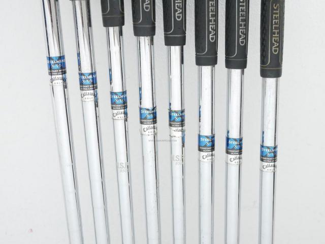 Iron set : Callaway : ชุดเหล็ก Callaway X-16 มีเหล็ก 3-Pw (8 ชิ้น) ก้านเหล็ก NS Pro 950 Flex S