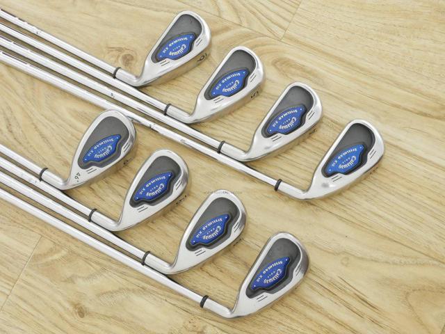 Iron set : Callaway : ชุดเหล็ก Callaway X-16 มีเหล็ก 3-Pw (8 ชิ้น) ก้านเหล็ก NS Pro 950 Flex S