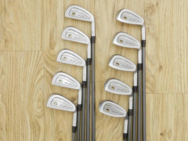 Iron set : Honma : **ก้าน 3 ดาว** ชุดเหล็ก Honma LB-708 มีเหล็ก 3-11,Sw (10 ชิ้น) ก้านกราไฟต์ Flex S-2 (3 ดาว)