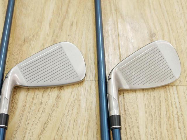 Iron set : Taylormade : ชุดเหล็ก Taylormade SIM 2 MAX (ออกปี 2021 Japan Spec. ตีง่าย ไกล) มีเหล็ก 6-Pw,Sw (6 ชิ้น) ก้านกราไฟต์ Mitsubishi TENSEI TM60 Flex R