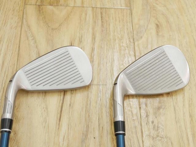 Iron set : Taylormade : ชุดเหล็ก Taylormade SIM 2 MAX (ออกปี 2021 Japan Spec. ตีง่าย ไกล) มีเหล็ก 6-Pw,Sw (6 ชิ้น) ก้านกราไฟต์ Mitsubishi TENSEI TM60 Flex R