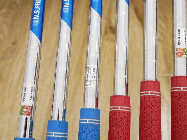 Iron set : Maruman : ชุดเหล็ก Maruman Shuttle NX-1 (ออกปี 2018 หน้าเด้งสุดๆ โกงสุดๆ เหล็ก 7 Loft 27) มีเหล็ก 6-Pw,Pa (6 ชิ้น) ก้านเหล็ก NS Pro Zelos 7 Flex R