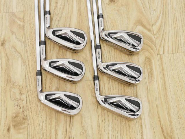 Iron set : Maruman : ชุดเหล็ก Maruman Shuttle NX-1 (ออกปี 2018 หน้าเด้งสุดๆ โกงสุดๆ เหล็ก 7 Loft 27) มีเหล็ก 6-Pw,Pa (6 ชิ้น) ก้านเหล็ก NS Pro Zelos 7 Flex R