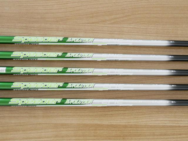 Iron set : Callaway : ชุดเหล็ก Callaway EPIC Star (ปี 2018 หน้าเด้ง โกงองศา ตีไกลมากๆ) มีเหล็ก 6-Pw (5 ชิ้น) ก้านกราไฟต์ Fujikura Speeder Evolution Flex R