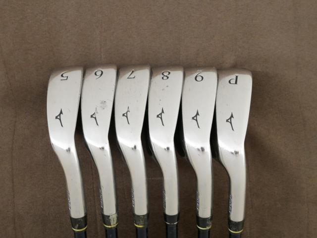 Iron set : Mizuno : ชุดเหล็ก Mizuno JPX E500 Ti-Face มีเหล็ก 5-Pw (6 ชิ้น) ก้านกราไฟต์ Flex R