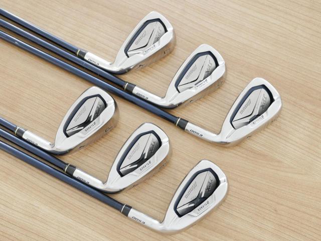 Iron set : Mizuno : ชุดเหล็ก Mizuno JPX E500 Ti-Face มีเหล็ก 5-Pw (6 ชิ้น) ก้านกราไฟต์ Flex R