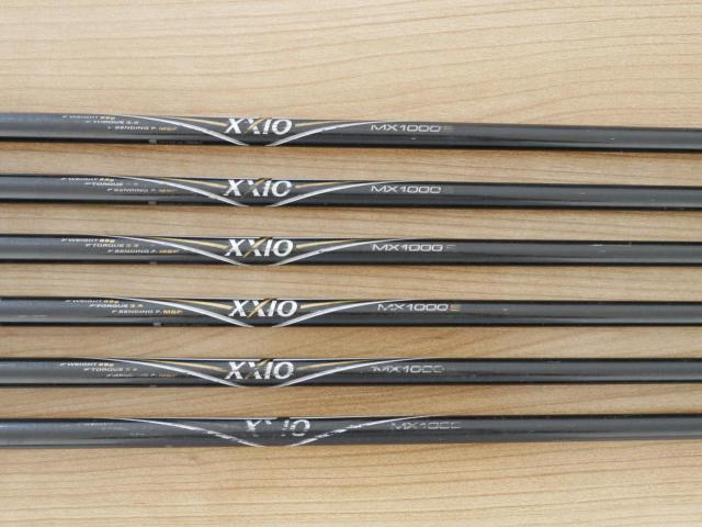 Iron set : XXIO : ชุดเหล็ก XXIO Forged มีเหล็ก 5-Pw (6 ชิ้น) ก้านกราไฟต์ MX-1000 Flex S
