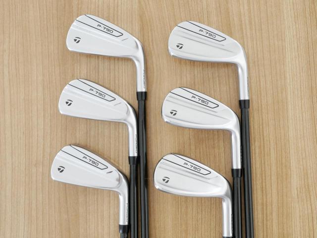 Iron set : Taylormade : ชุดเหล็ก Taylormade P790 (ตัวท้อปสุด ออกปี 2019) มีเหล็ก 5-Pw (6 ชิ้น) ก้านกราไฟต์ Graphite Design RAUNE i90 Flex S
