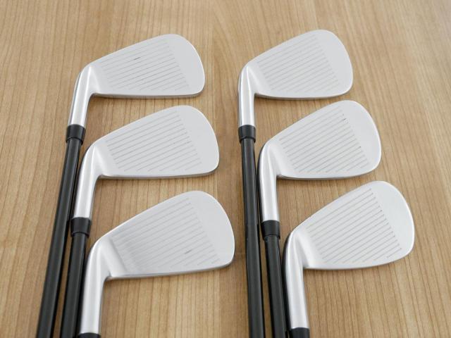 Iron set : Taylormade : ชุดเหล็ก Taylormade P790 (ตัวท้อปสุด ออกปี 2019) มีเหล็ก 5-Pw (6 ชิ้น) ก้านกราไฟต์ Graphite Design RAUNE i90 Flex S