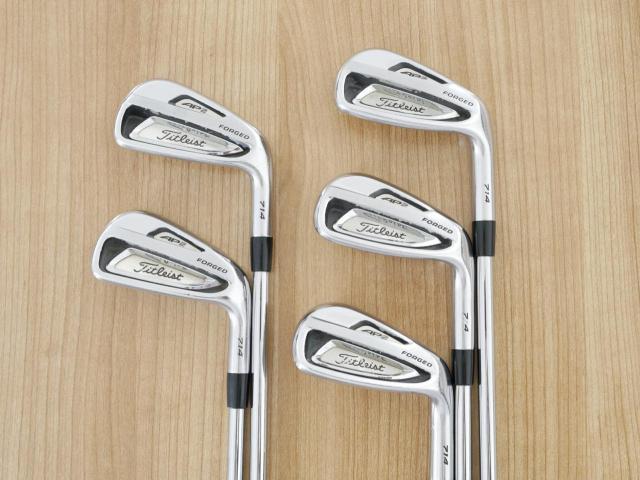Iron set : Titleist : ชุดเหล็ก Titleist AP2 714 Forged มีเหล็ก 6-Pw (5 ชิ้น) ก้านเหล็ก Flex S