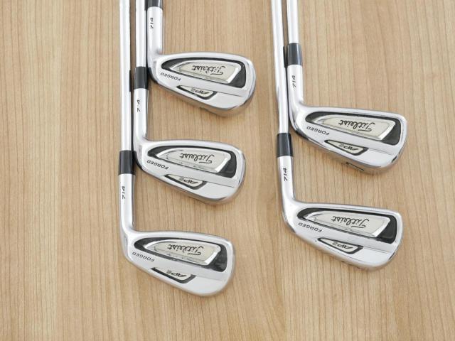 Iron set : Titleist : ชุดเหล็ก Titleist AP2 714 Forged มีเหล็ก 6-Pw (5 ชิ้น) ก้านเหล็ก Flex S