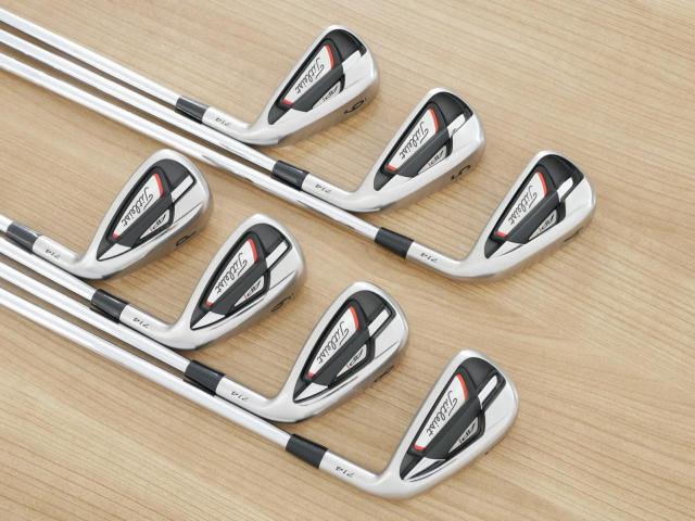 Iron set : Titleist : ชุดเหล็ก Titleist AP1 714 มีเหล็ก 4-Pw (7 ชิ้น) ก้านเหล็ก NS Pro 950 Flex R