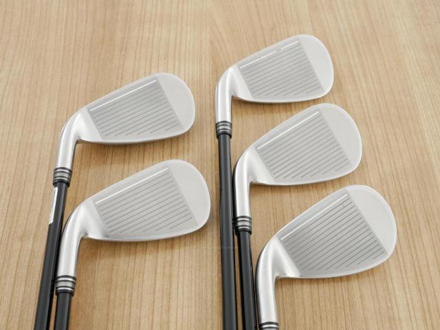 Iron set : XXIO : ชุดเหล็ก XXIO Cross (ออกปี 2019 ตีไกลที่สุดของที่สุดจาก XXIO หน้าเด้งสุดๆ) มีเหล็ก 7-Pw,Aw (5 ชิ้น ตีไกลกว่าปกติ 2 เบอร์) ก้านกราไฟต์ MH1000 Flex R