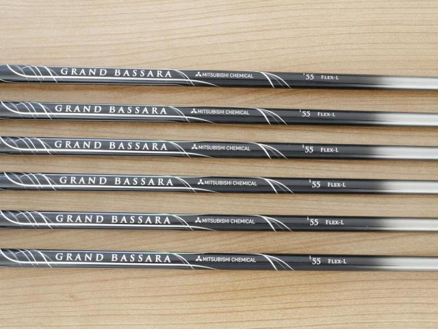 Lady club : All : ชุดเหล็ก Callaway EPIC Star (ปี 2018 หน้าเด้ง โกงองศา ตีไกลมากๆ) มีเหล็ก 6-Pw,Aw (6 ชิ้น) ก้านกราไฟต์ Mitsubishi Grand Bassara i55 Flex L