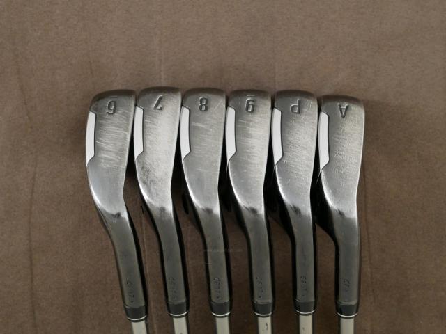 Lady club : All : ชุดเหล็ก Callaway EPIC Star (ปี 2018 หน้าเด้ง โกงองศา ตีไกลมากๆ) มีเหล็ก 6-Pw,Aw (6 ชิ้น) ก้านกราไฟต์ Mitsubishi Grand Bassara i55 Flex L