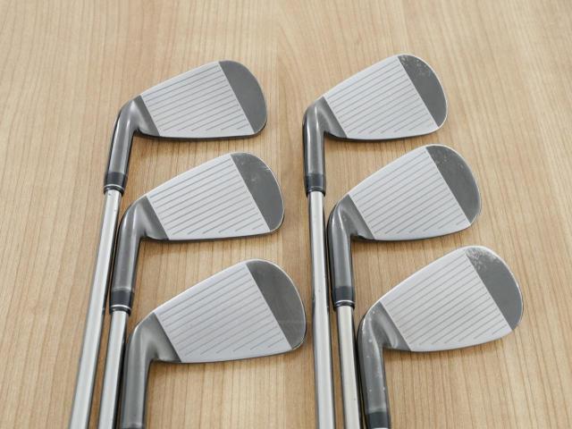 Lady club : All : ชุดเหล็ก Callaway EPIC Star (ปี 2018 หน้าเด้ง โกงองศา ตีไกลมากๆ) มีเหล็ก 6-Pw,Aw (6 ชิ้น) ก้านกราไฟต์ Mitsubishi Grand Bassara i55 Flex L
