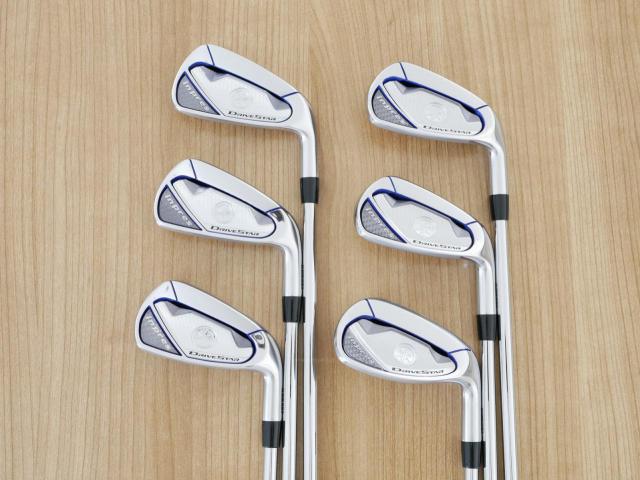 Iron set : Yamaha : ชุดเหล็ก Yamaha Inpres DriveStar (ออกปี 2023 ตีไกลที่สุด ไกลกว่าเหล็กทั่วไป 2 เบอร์ หน้าเด้งมากๆ) มีเหล็ก 6-Pw,Aw (6 ชิ้น) ก้านเหล็ก NS Pro ZELOS 7 Flex S