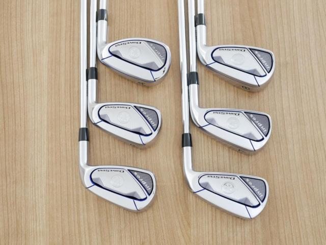 Iron set : Yamaha : ชุดเหล็ก Yamaha Inpres DriveStar (ออกปี 2023 ตีไกลที่สุด ไกลกว่าเหล็กทั่วไป 2 เบอร์ หน้าเด้งมากๆ) มีเหล็ก 6-Pw,Aw (6 ชิ้น) ก้านเหล็ก NS Pro ZELOS 7 Flex S