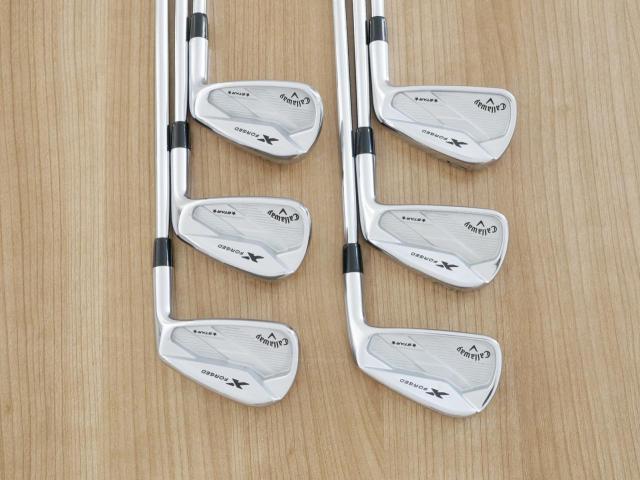Iron set : Callaway : ชุดเหล็ก Callaway X Forged Star (ปี 2020) มีเหล็ก 5-Pw (6 ชิ้น) ก้านเหล็ก NS Pro 950 NEO Flex R