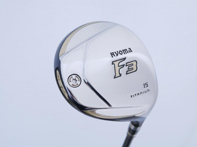 Fairway Wood : Other Brand : หัวไม้ 3 Ryoma F Titanium Special Tunning (ปี 2020 หน้าเด้งเกินกฏ ไกลมากๆ) Loft 15 ก้าน Tour AD RF2 Flex R