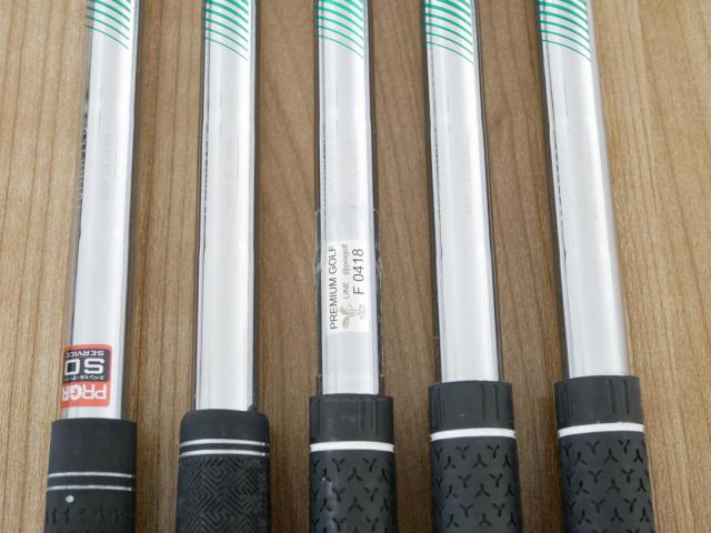 Iron set : PRGR : ชุดเหล็ก PRGR 02 Forged (ปี 2021 นุ่มมาก หายาก) มีเหล็ก 6-Pw (5 ชิ้น) ก้านเหล็ก NS Pro 950 NEO Flex S