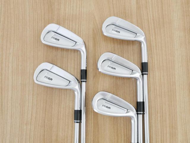 Iron set : PRGR : ชุดเหล็ก PRGR 02 Forged (ปี 2021 นุ่มมาก หายาก) มีเหล็ก 6-Pw (5 ชิ้น) ก้านเหล็ก NS Pro 950 NEO Flex S