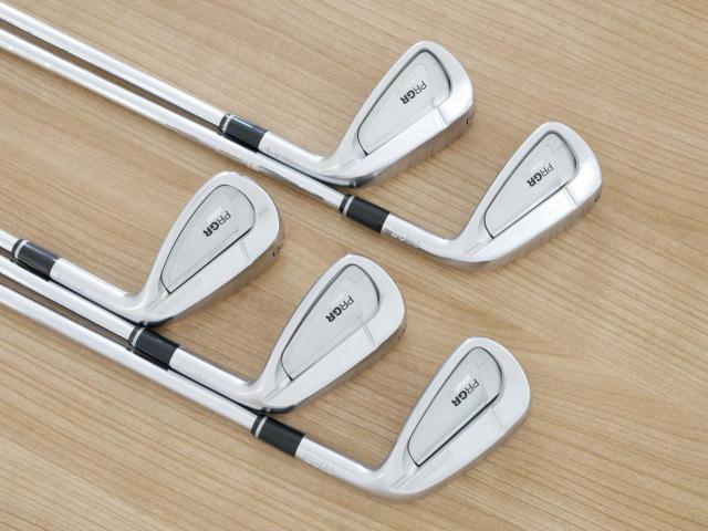 Iron set : PRGR : ชุดเหล็ก PRGR 02 Forged (ปี 2021 นุ่มมาก หายาก) มีเหล็ก 6-Pw (5 ชิ้น) ก้านเหล็ก NS Pro 950 NEO Flex S