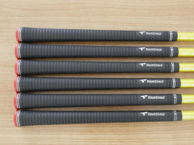 Iron set : Tourstage : ชุดเหล็ก Tourstage X-Blade GR (ใบใหญ่ ตีง่าย) มีเหล็ก 5-Pw (6 ชิ้น) ก้านกราไฟต์ Tour AD B14-03i Flex S