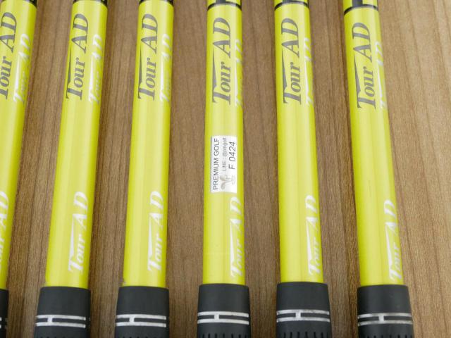 Iron set : Tourstage : ชุดเหล็ก Tourstage X-Blade GR (ใบใหญ่ ตีง่าย) มีเหล็ก 5-Pw (6 ชิ้น) ก้านกราไฟต์ Tour AD B14-03i Flex S