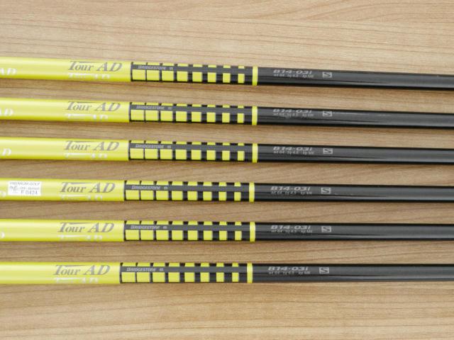 Iron set : Tourstage : ชุดเหล็ก Tourstage X-Blade GR (ใบใหญ่ ตีง่าย) มีเหล็ก 5-Pw (6 ชิ้น) ก้านกราไฟต์ Tour AD B14-03i Flex S