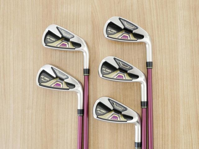Iron set : Yonex : ชุดเหล็ก Yonex Royal DTP (ปี 2017 ท๊อปสุด ก้านดีมาก หน้าเด้ง ตีไกลสุดๆ) มีเหล็ก 6-Pw (5 ชิ้น) ก้านกราไฟต์ Flex SR