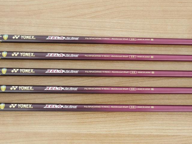 Iron set : Yonex : ชุดเหล็ก Yonex Royal DTP (ปี 2017 ท๊อปสุด ก้านดีมาก หน้าเด้ง ตีไกลสุดๆ) มีเหล็ก 6-Pw (5 ชิ้น) ก้านกราไฟต์ Flex SR
