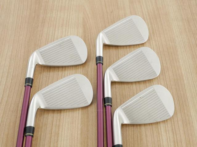 Iron set : Yonex : ชุดเหล็ก Yonex Royal DTP (ปี 2017 ท๊อปสุด ก้านดีมาก หน้าเด้ง ตีไกลสุดๆ) มีเหล็ก 6-Pw (5 ชิ้น) ก้านกราไฟต์ Flex SR
