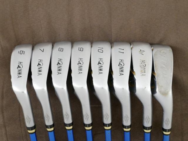 Iron set : Honma : ชุดเหล็ก Honma Beres IS-06 Forged (ปี 2019) มีเหล็ก 6-11,Aw,Sw (8 ชิ้น เทียบเท่า 5-Pw,Aw,Sw) ก้าน ARMRQ X (52) Flex R (2 ดาว)