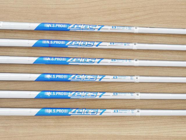 Iron set : Maruman : ชุดเหล็ก Maruman Shuttle NX-1 (ออกปี 2018 หน้าเด้งสุดๆ โกงสุดๆ เหล็ก 7 Loft 27) มีเหล็ก 6-Pw,Pa (6 ชิ้น) ก้านเหล็ก NS Pro Zelos 7 Flex S