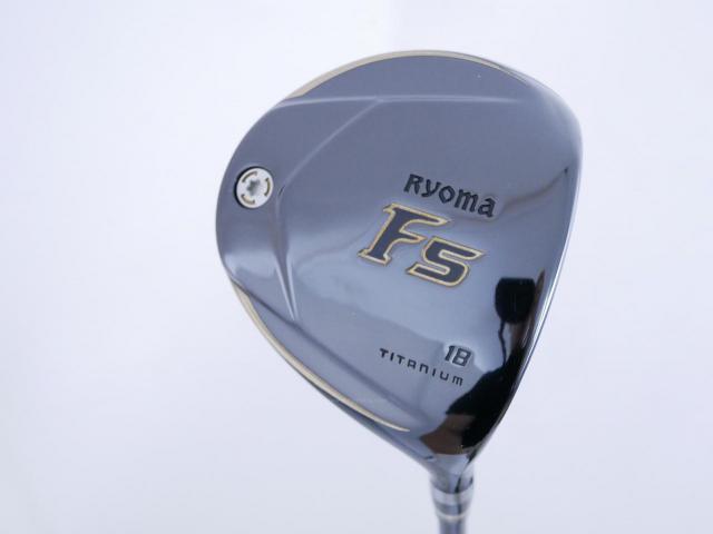 Fairway Wood : Other Brand : **มีบุบ** หัวไม้ 5 Ryoma F Titanium (รุ่นปี 2019 ไกลมากๆ) Loft 18 ก้าน Tour AD RF2 Flex S