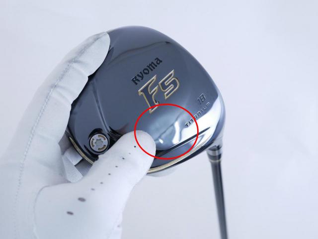 Fairway Wood : Other Brand : **มีบุบ** หัวไม้ 5 Ryoma F Titanium (รุ่นปี 2019 ไกลมากๆ) Loft 18 ก้าน Tour AD RF2 Flex S