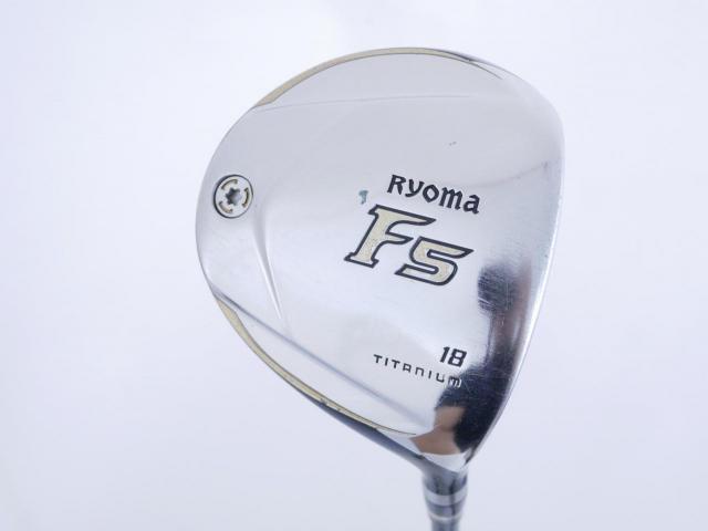 Fairway Wood : Other Brand : **มีบุบ**หัวไม้ 5 Ryoma F Titanium (รุ่นปี 2019 ไกลมากๆ) Loft 18 ก้าน Tour AD RF2 Flex SR